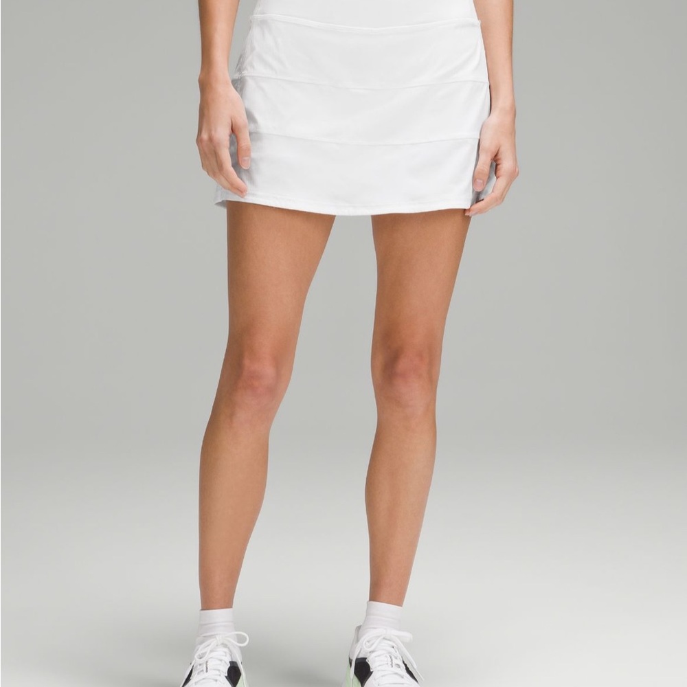 Lululemon White Mini Skirt